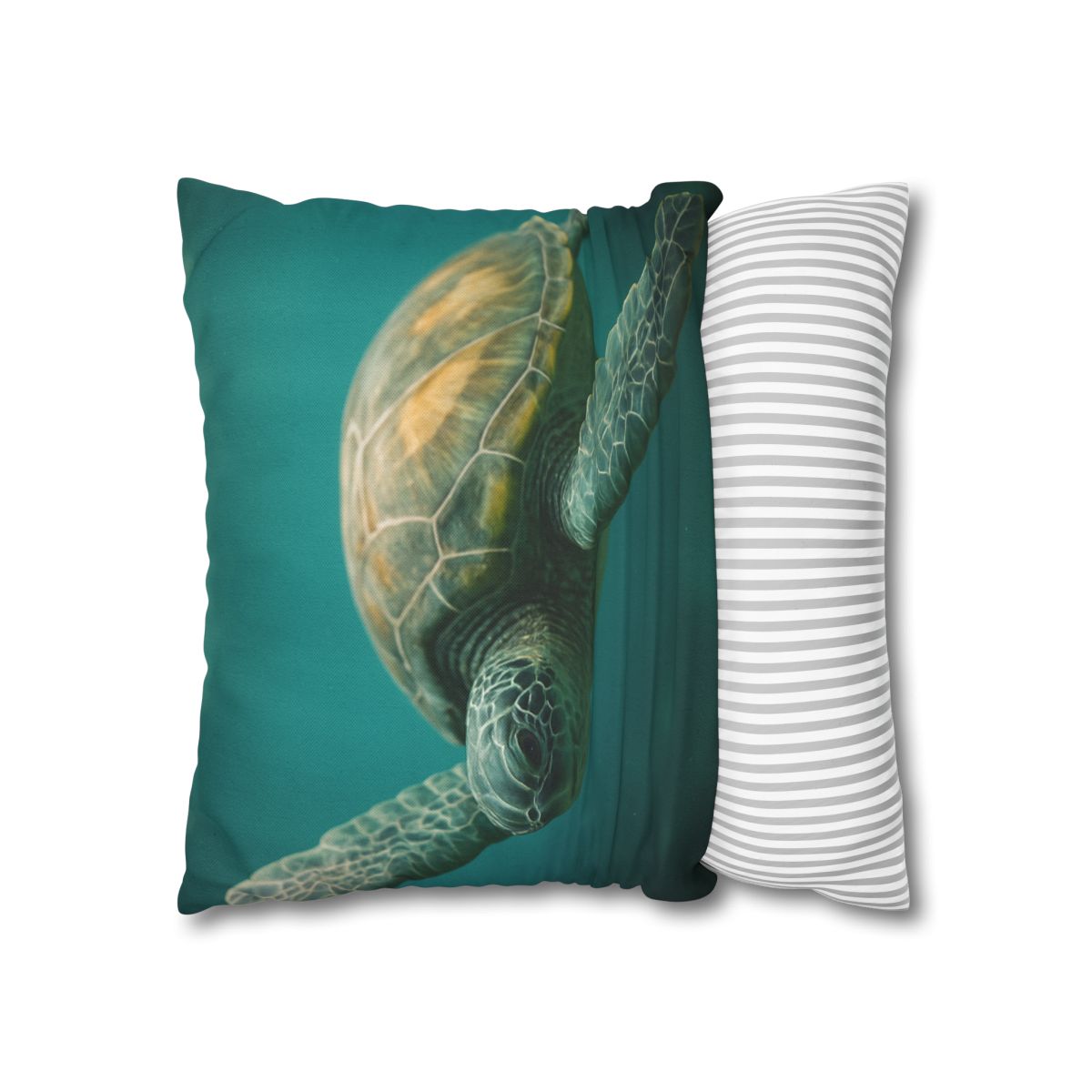 Comet Guard Green Sea Turtle custom pillow cases