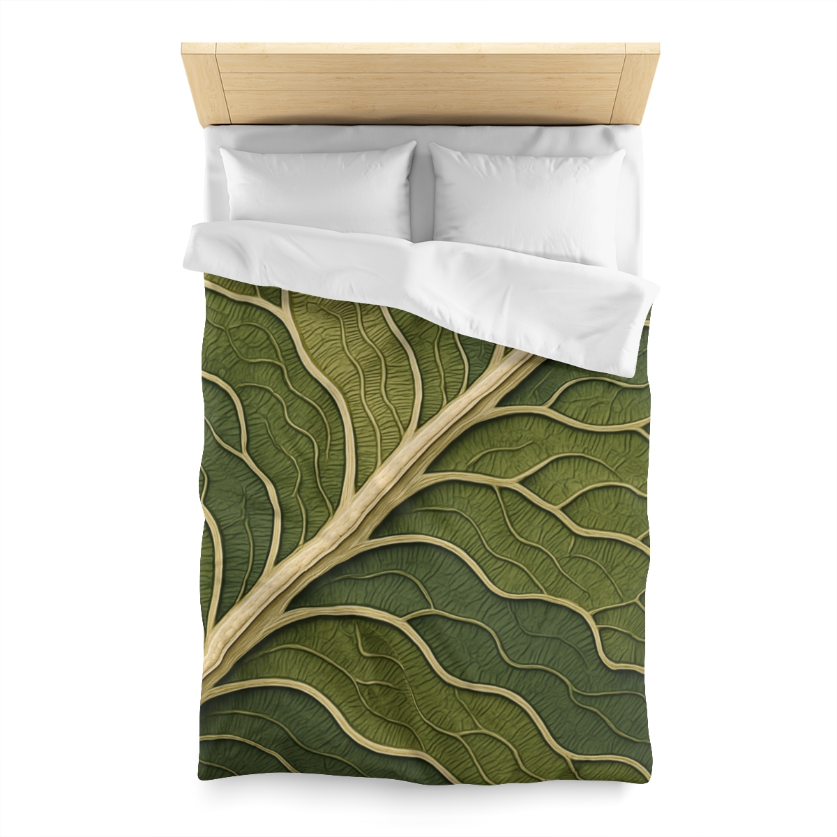 Leaf Vein Topography duvets for gifts