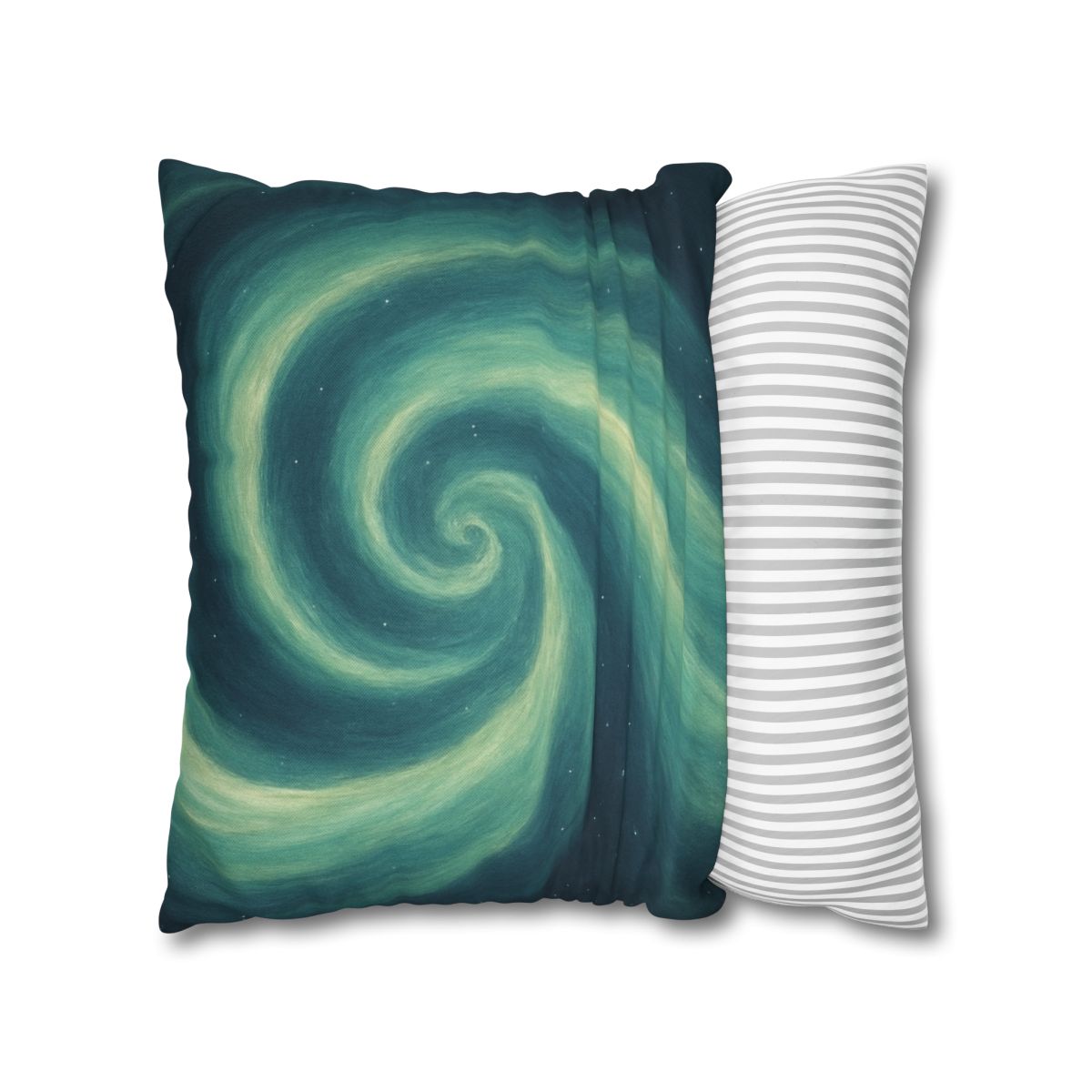 Aurora Spiral Veil trendy patterned pillow cases