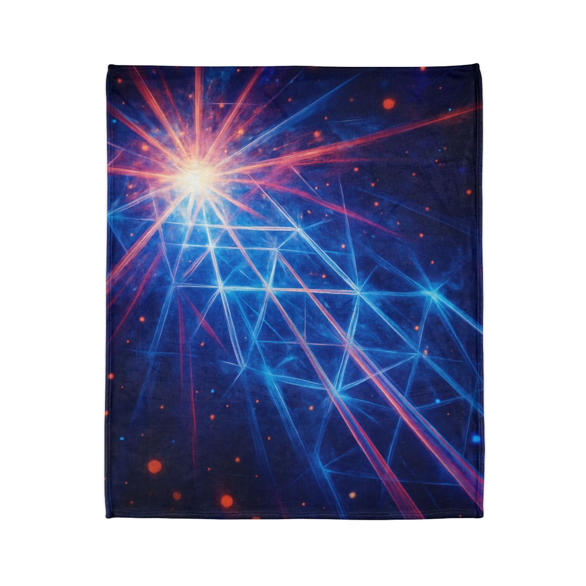 Starburst Lattice Bloom trendy patterned blankets