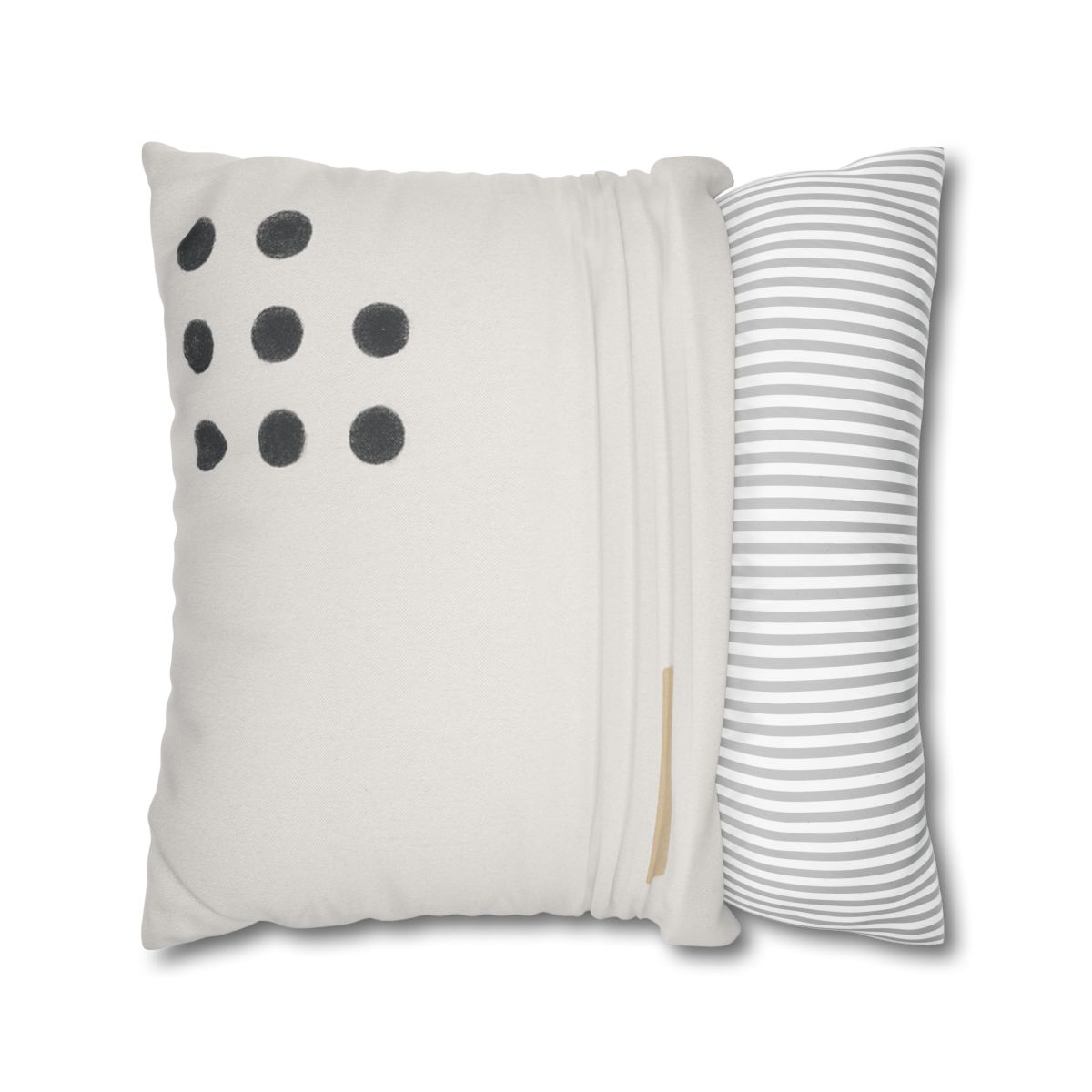 Clustered Dots With Missing Beat designer print pillow cases