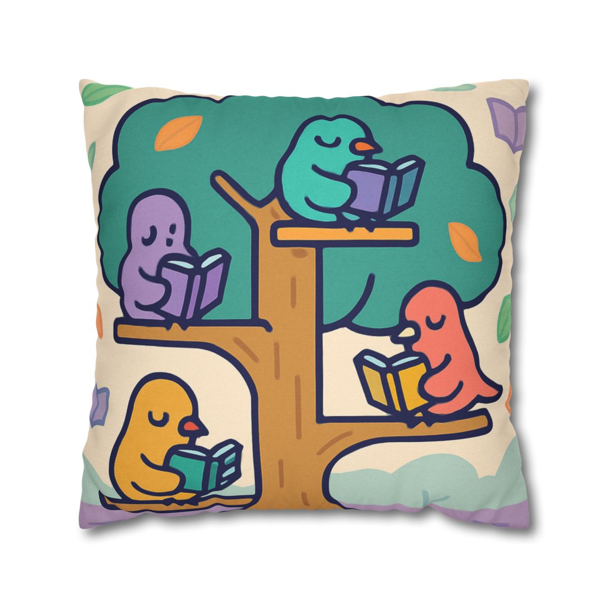 Library Of Magical Birds personalized pillow covers
