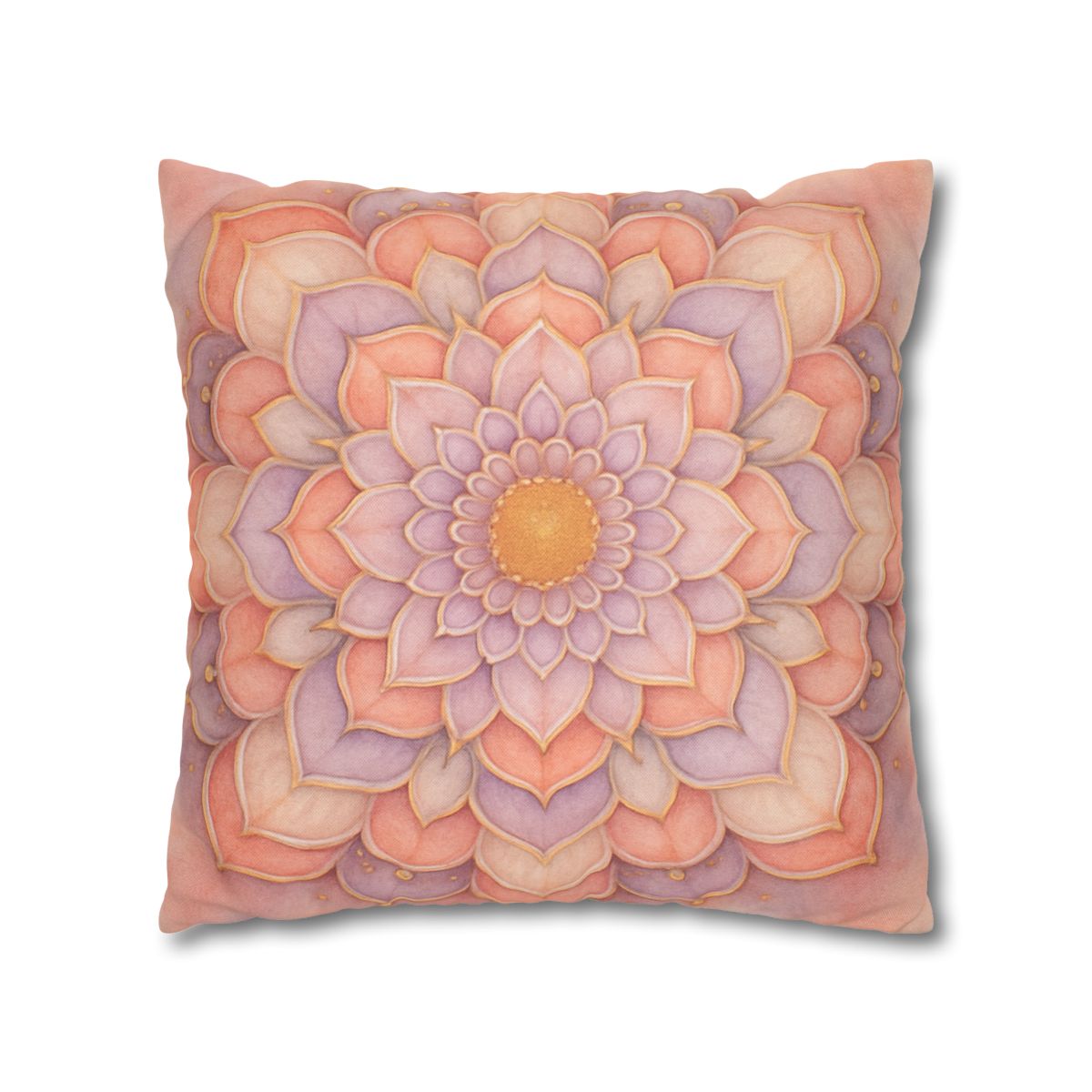 Petal Prism Mandala unique gift pillow cases