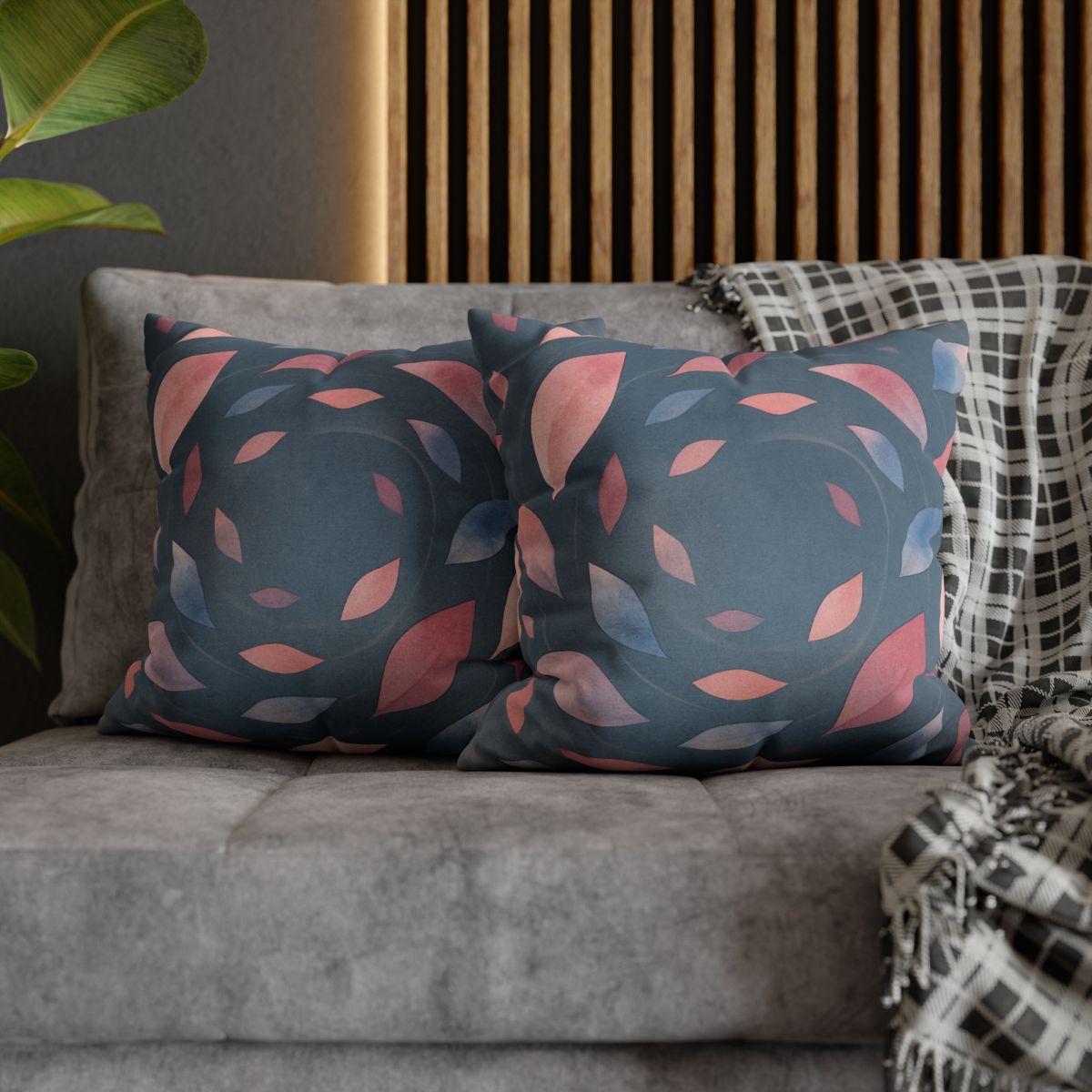 Orbiting Blossom Fragments personalized pillow covers