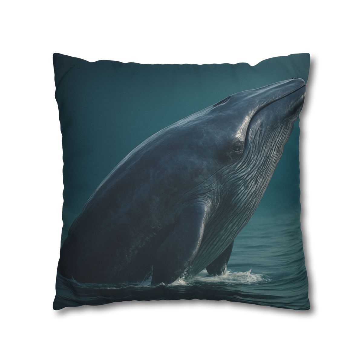 Ocean Song Blue Whale comfortable bedding pillow covers