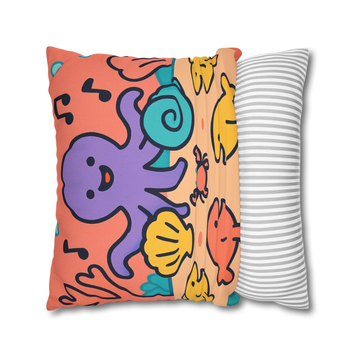 Coral Concert Undersea custom pillow cases