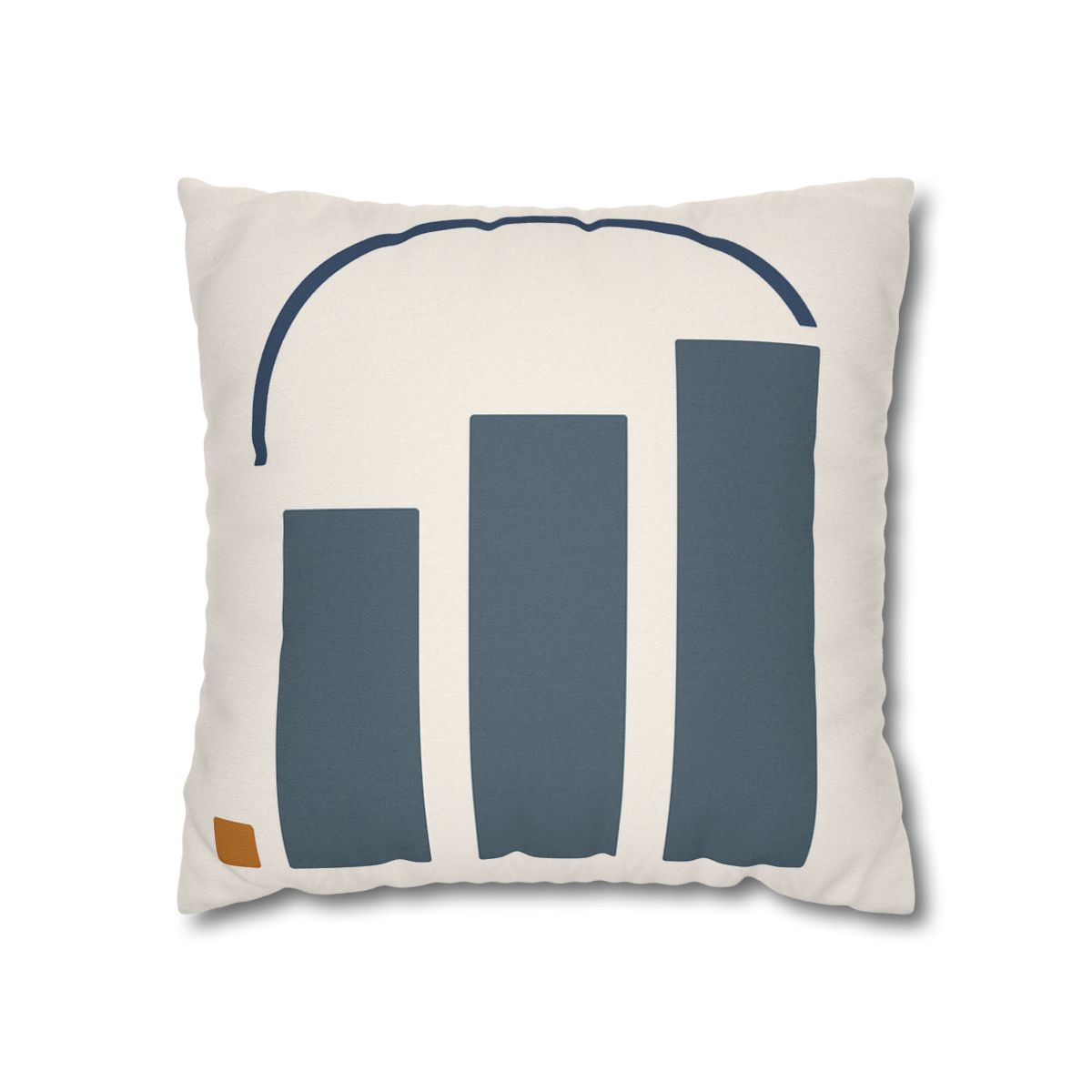 Three Bars With Hanging Arc soft cotton pillow cases