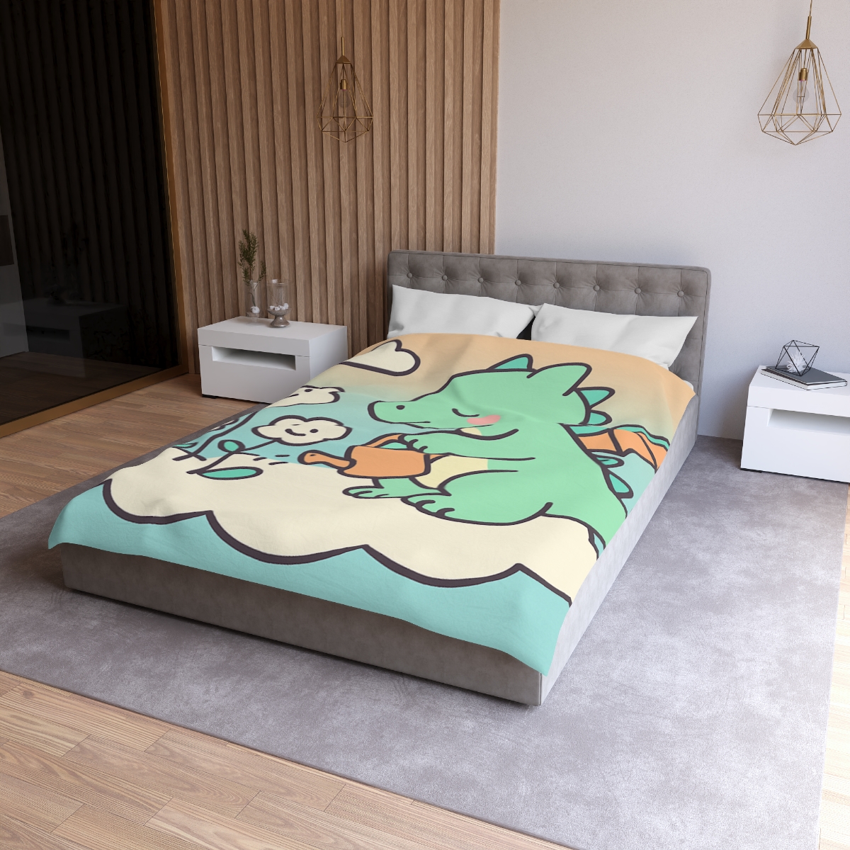 Cloud Garden Dragon trendy bedroom duvets