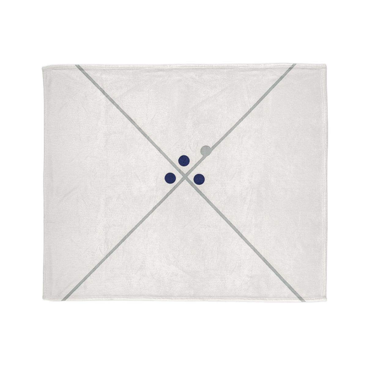 Diagonal Pair And Nested Dot Cluster stylish throw blankets