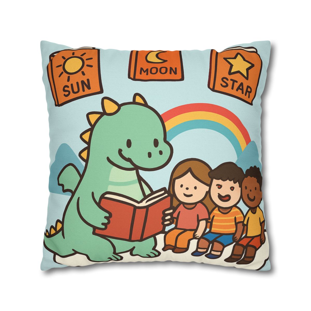 Dragon Library In The Cloud Valley comfortable bedding pillow covers
