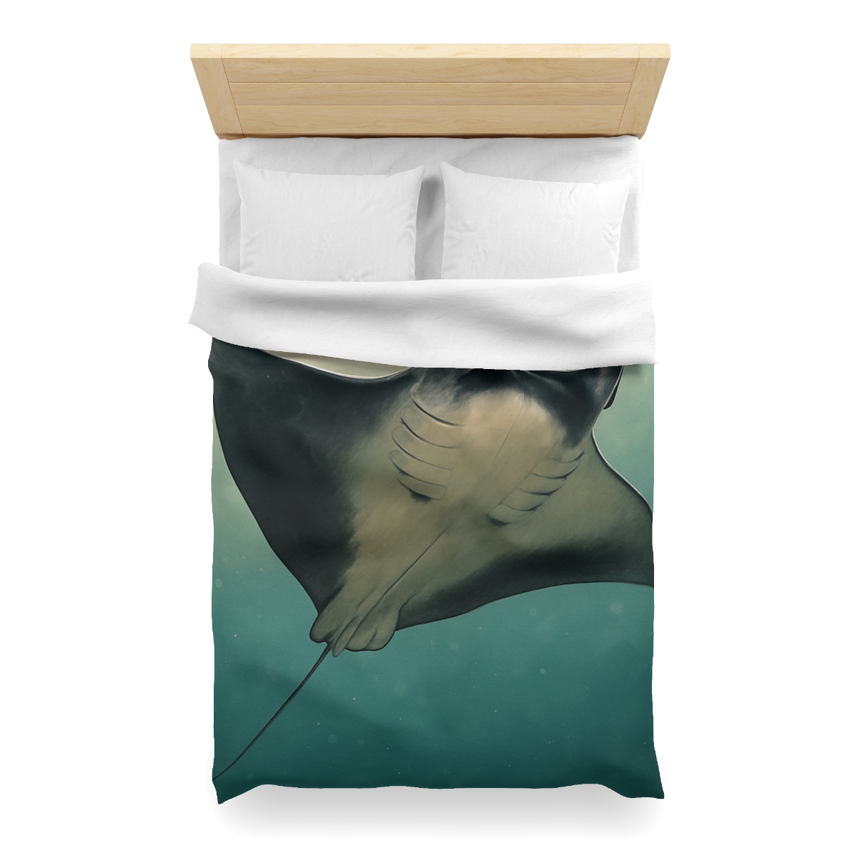 Velvet Current Manta Ray warm winter duvets