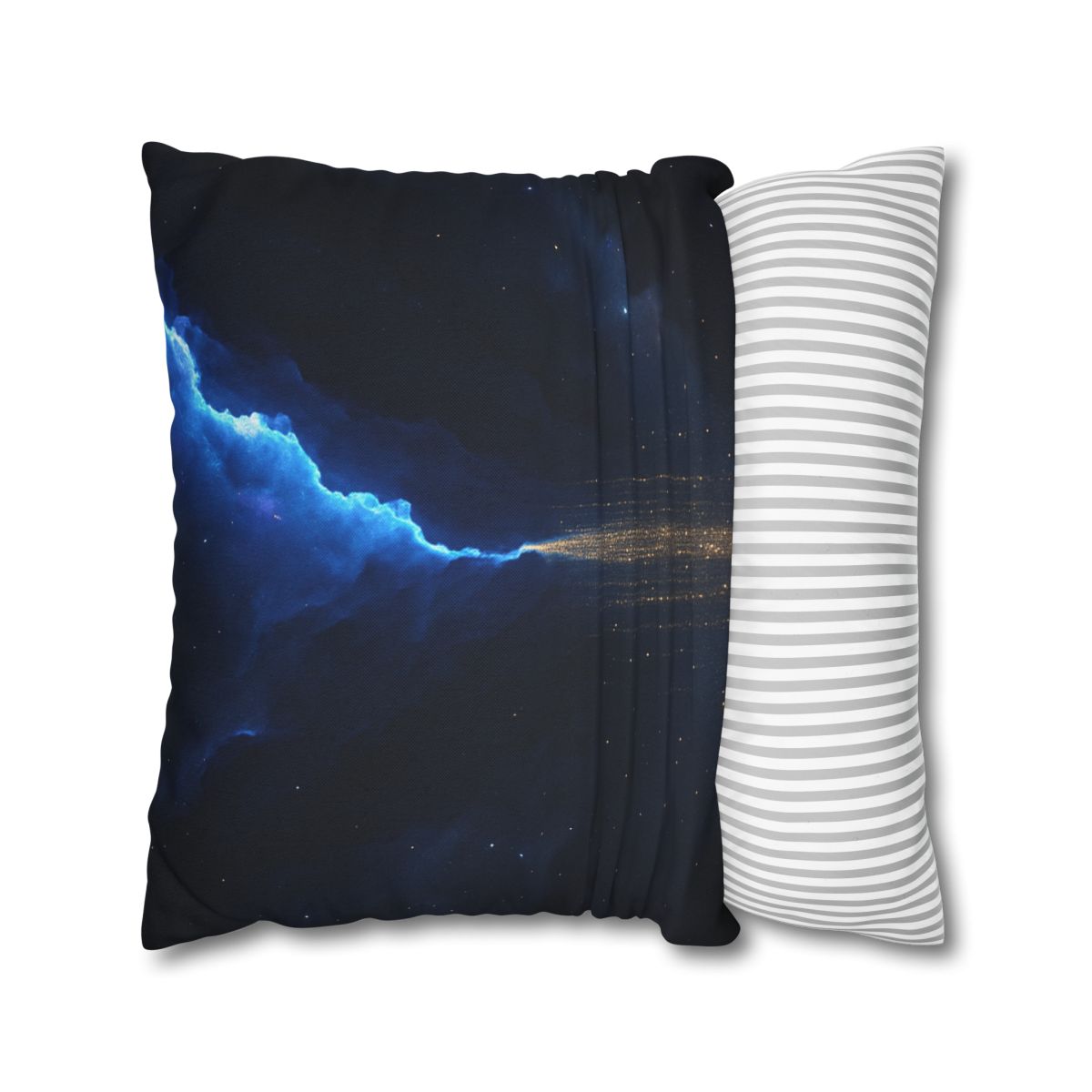 Luminous Rift Starfall stylish decorative pillowcases