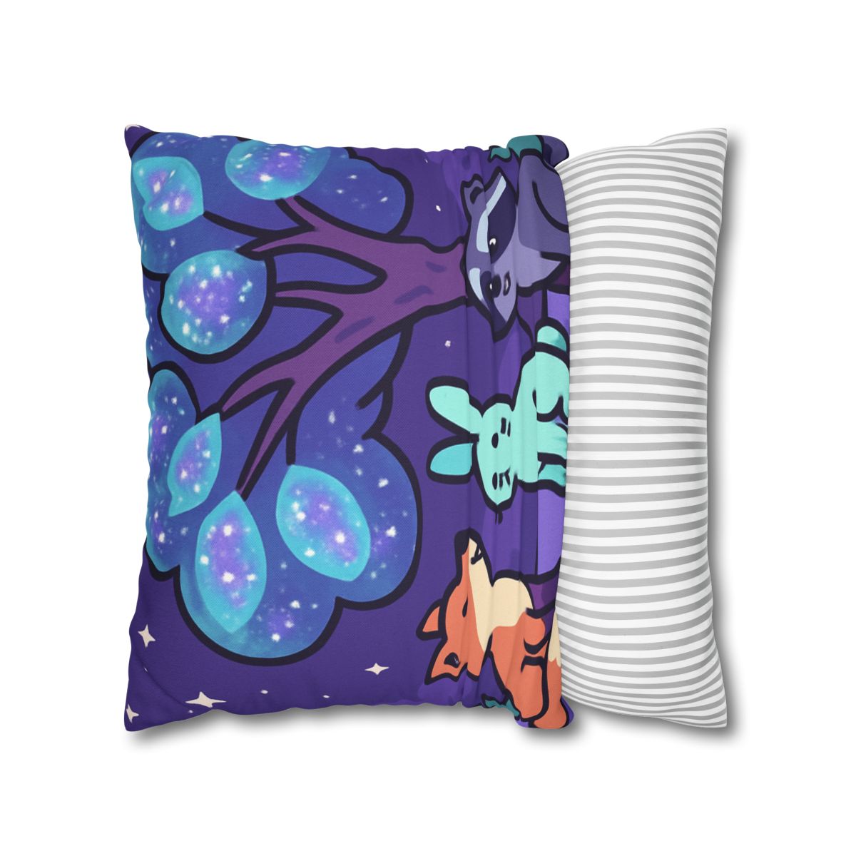 Nebula Forest Friends trendy patterned pillow cases