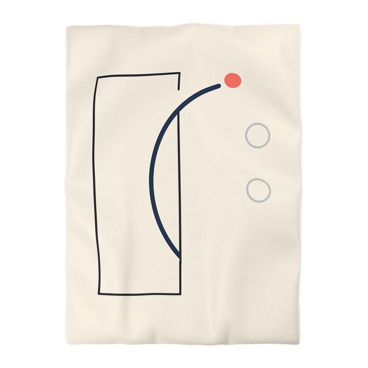 Offset Frame With Orbit Arc trendy bedroom duvets