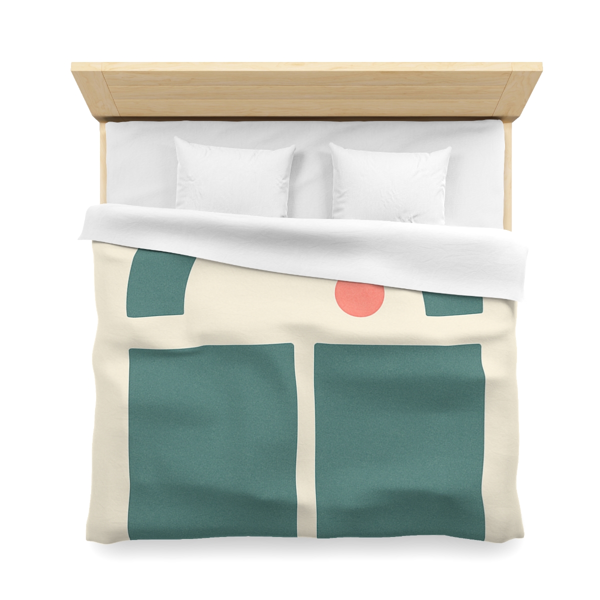 Arc Window Over Twin Blocks soft comforter duvets