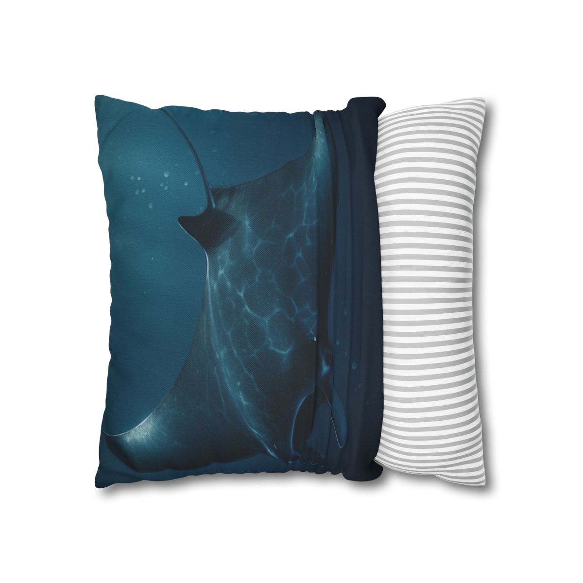 Starlit Surge Manta Ray unique gift pillow cases