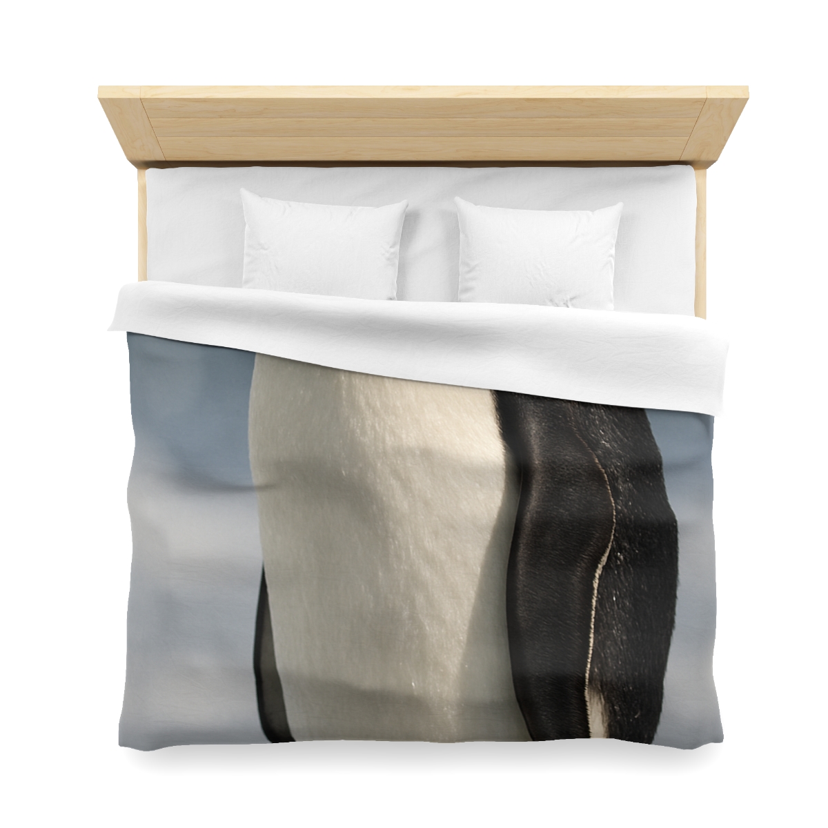 Aurora Drift Emperor Penguin stylish duvet covers