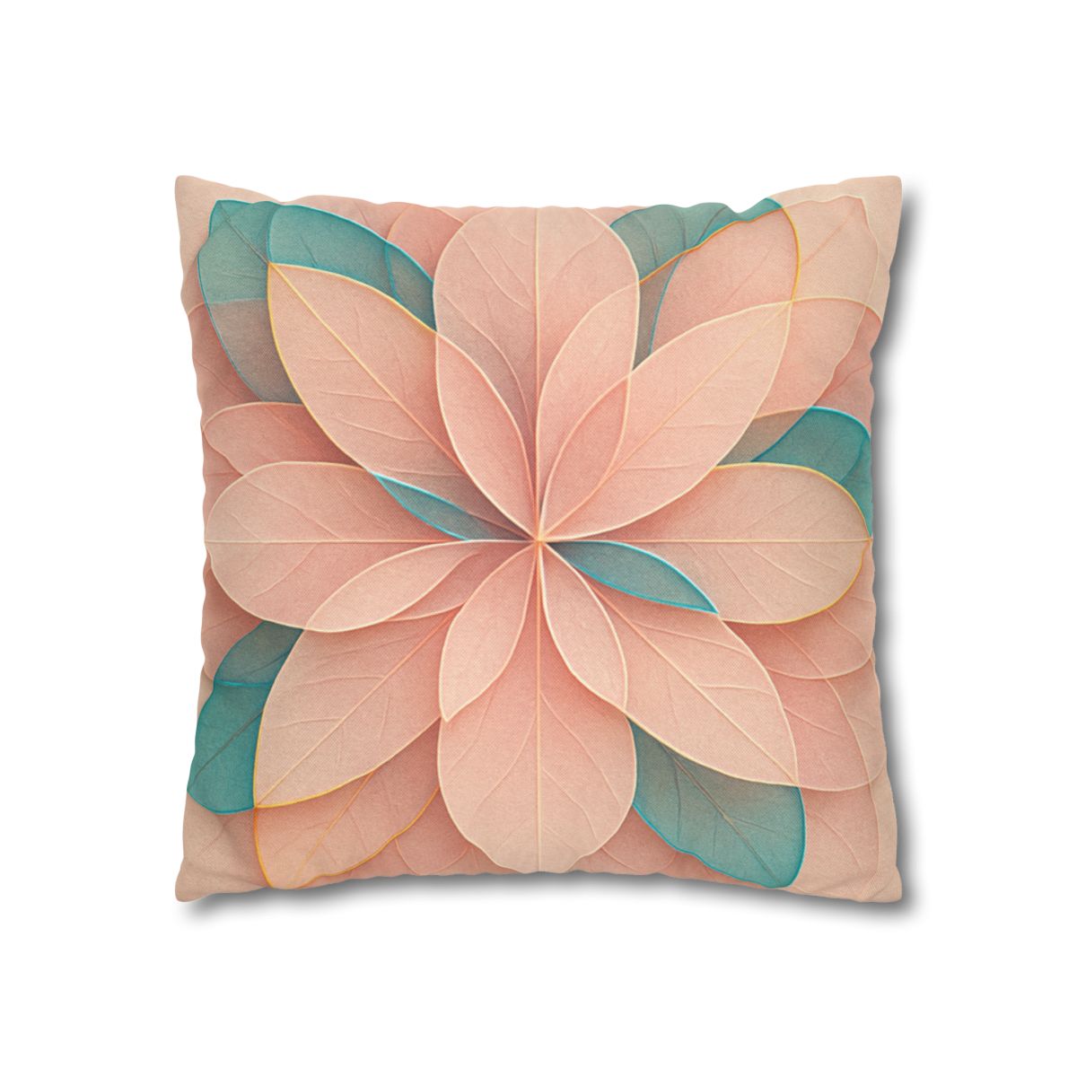 Petal Prism Overlap comfortable bedding pillow covers