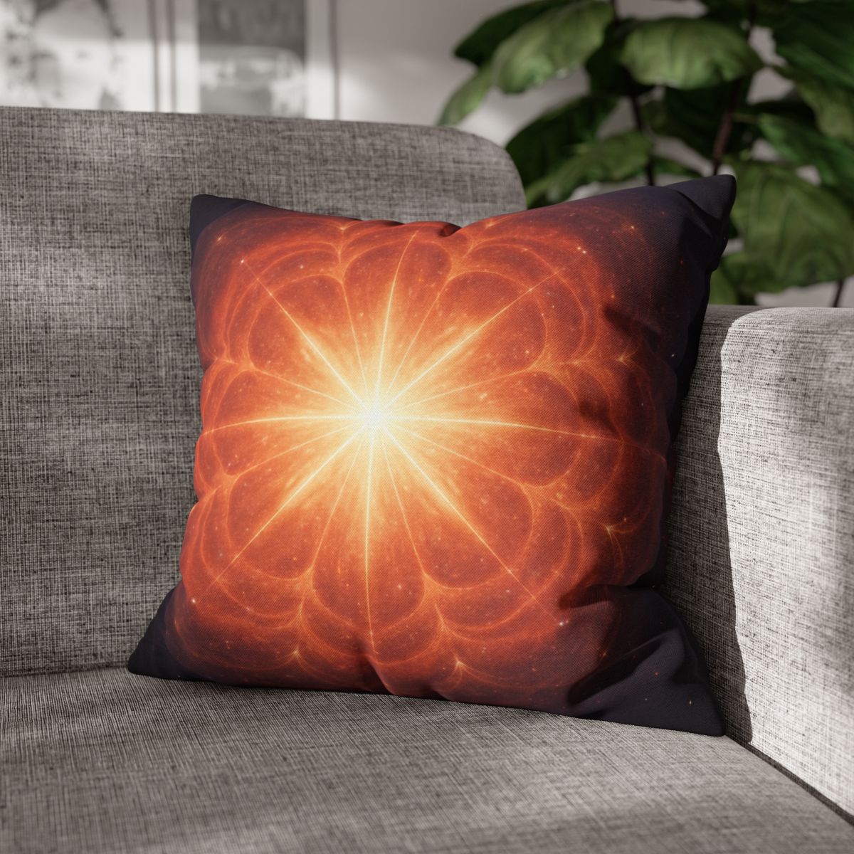 Starburst Petal Crown custom pillow cases