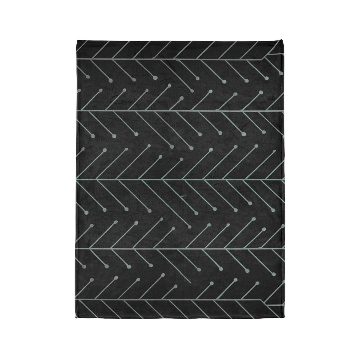 Leaf Venation Circuitry custom blankets