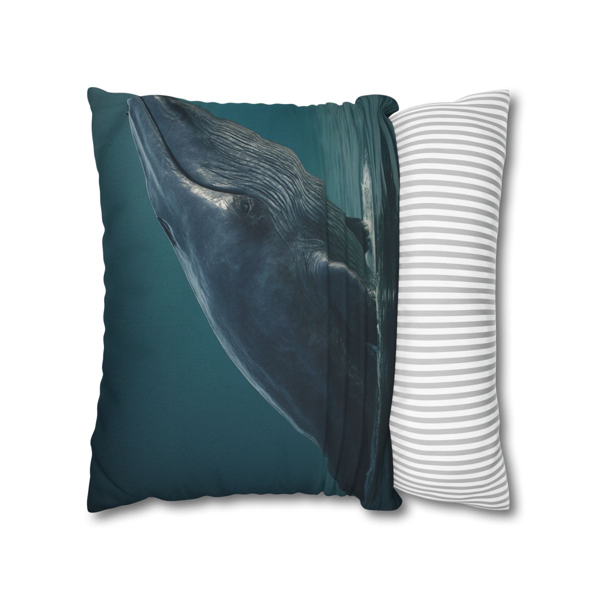 Ocean Song Blue Whale comfortable bedding pillow covers