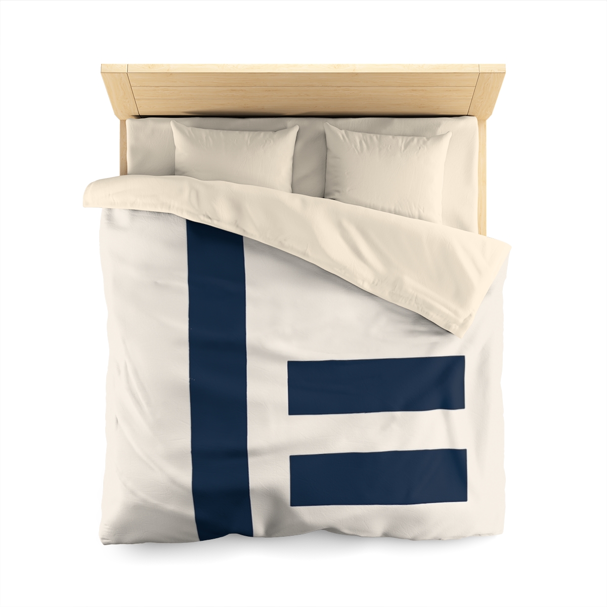 Offset Bars With Orbit Arc unique patterned duvets