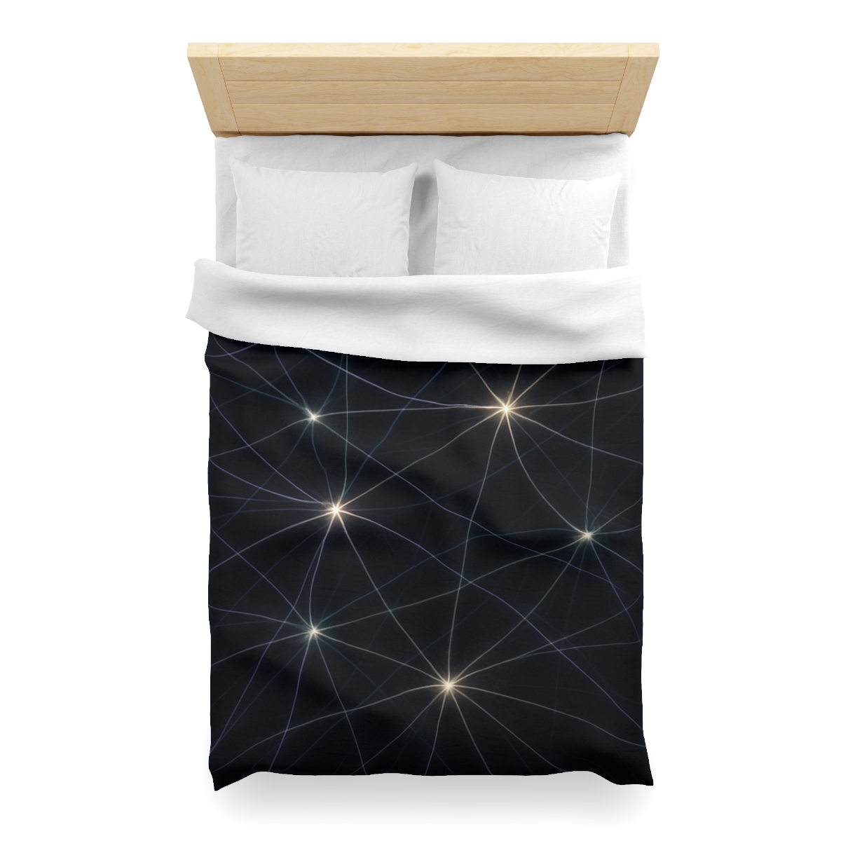 Starlace Filament Canopy designer printed duvets