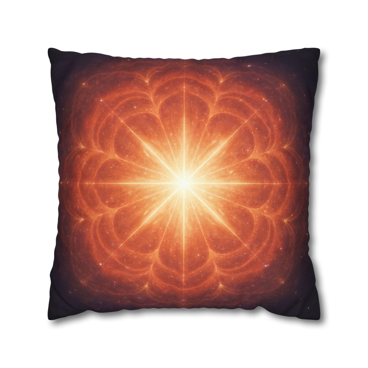 Starburst Petal Crown custom pillow cases