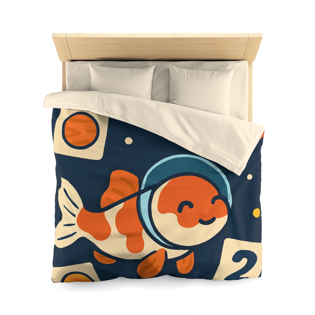 Comet Koi Classroom custom duvets
