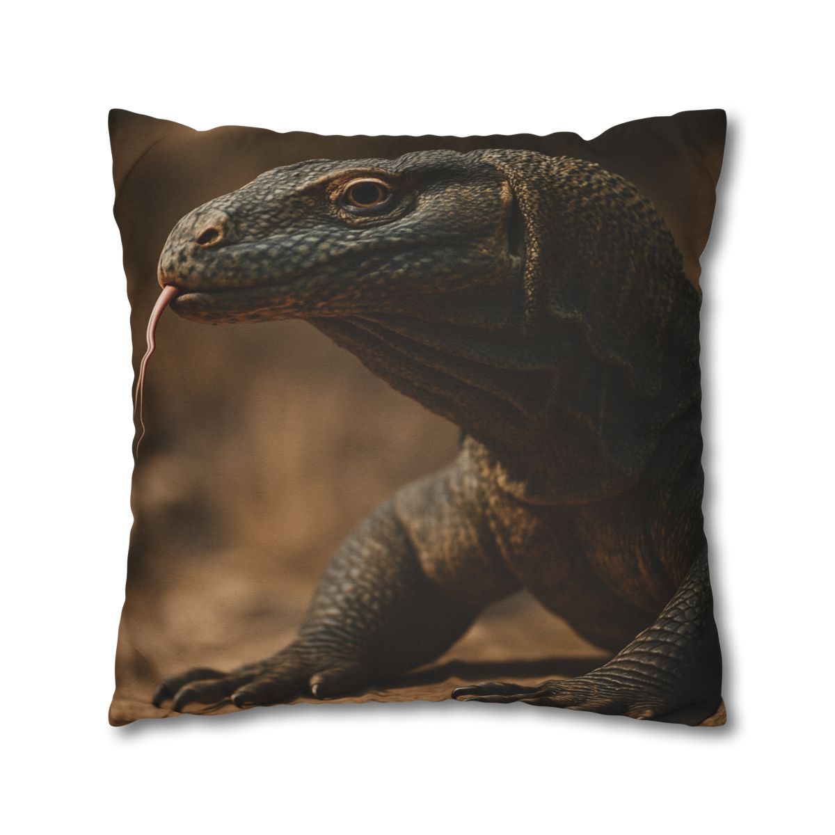 Ancient Sentinel Komodo Dragon stylish decorative pillowcases