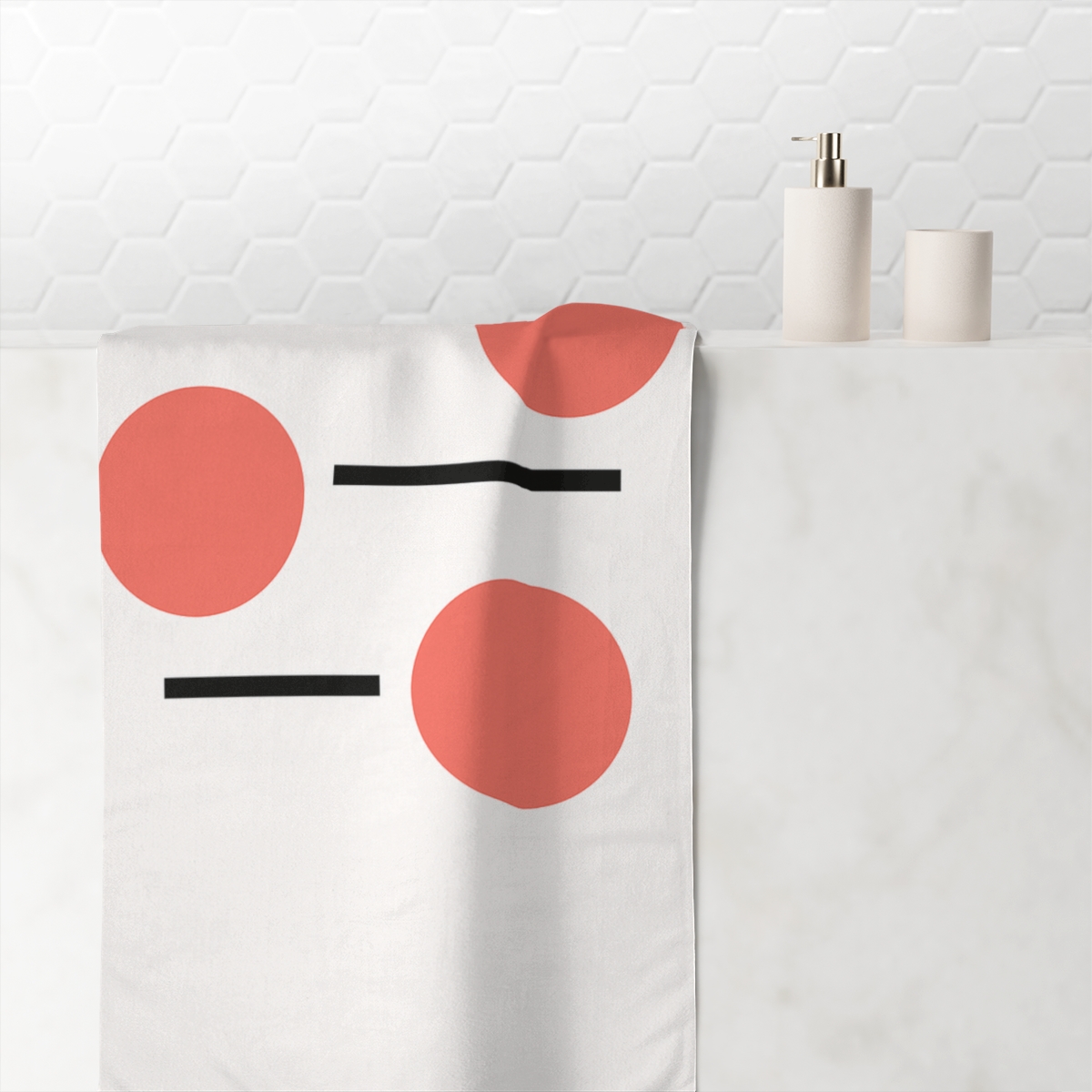 Sparse Triangle Rhythm soft cotton towels
