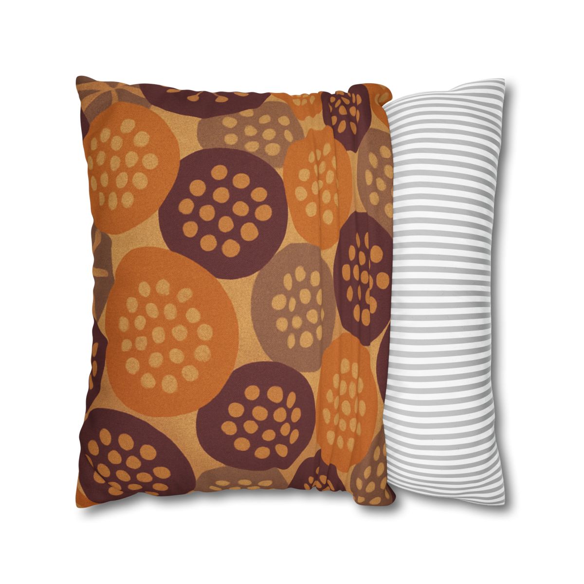 Seed Pod Cluster Mosaic custom pillow cases