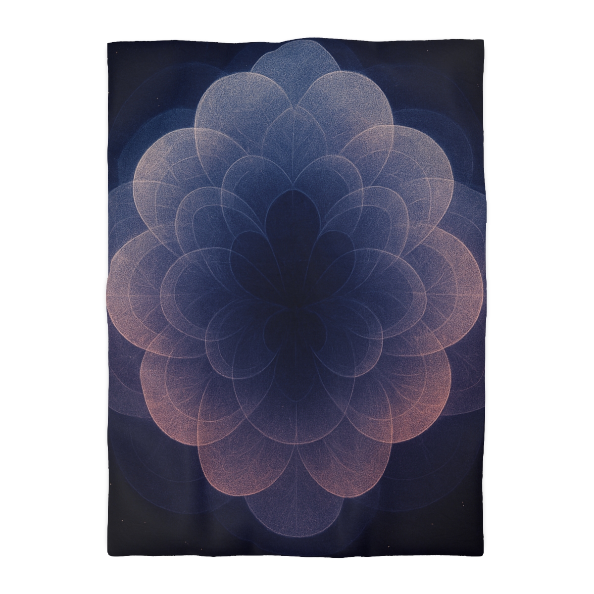 Petal Halo Interference personalized bedding duvets