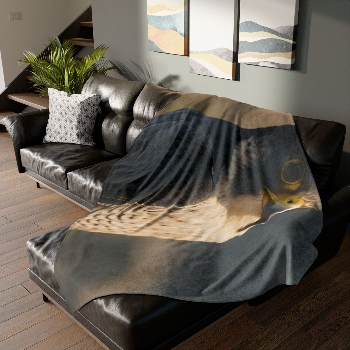 Velocity Vow Peregrine Falcon decorative home blankets