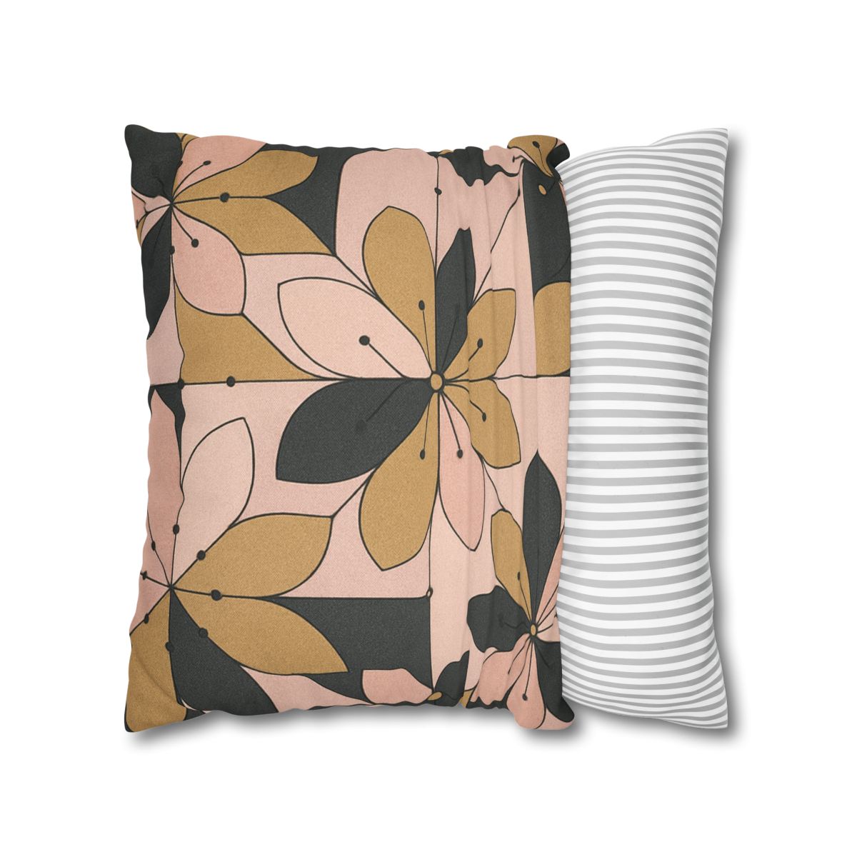 Petal Circuit Mosaic designer print pillow cases