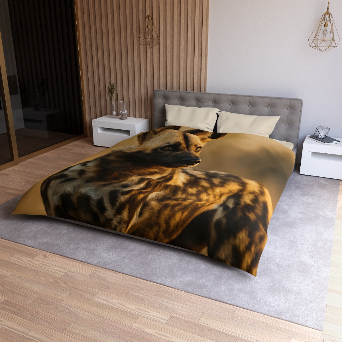 Ember Patrol African Wild Dog duvets for gifts