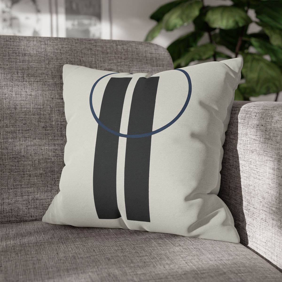 Split Column And Orbiting Ring trendy patterned pillow cases