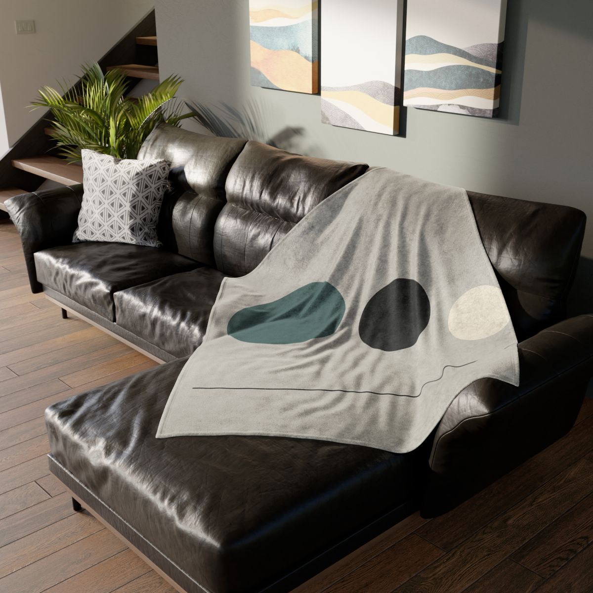 Triad Planet Steps trendy patterned blankets