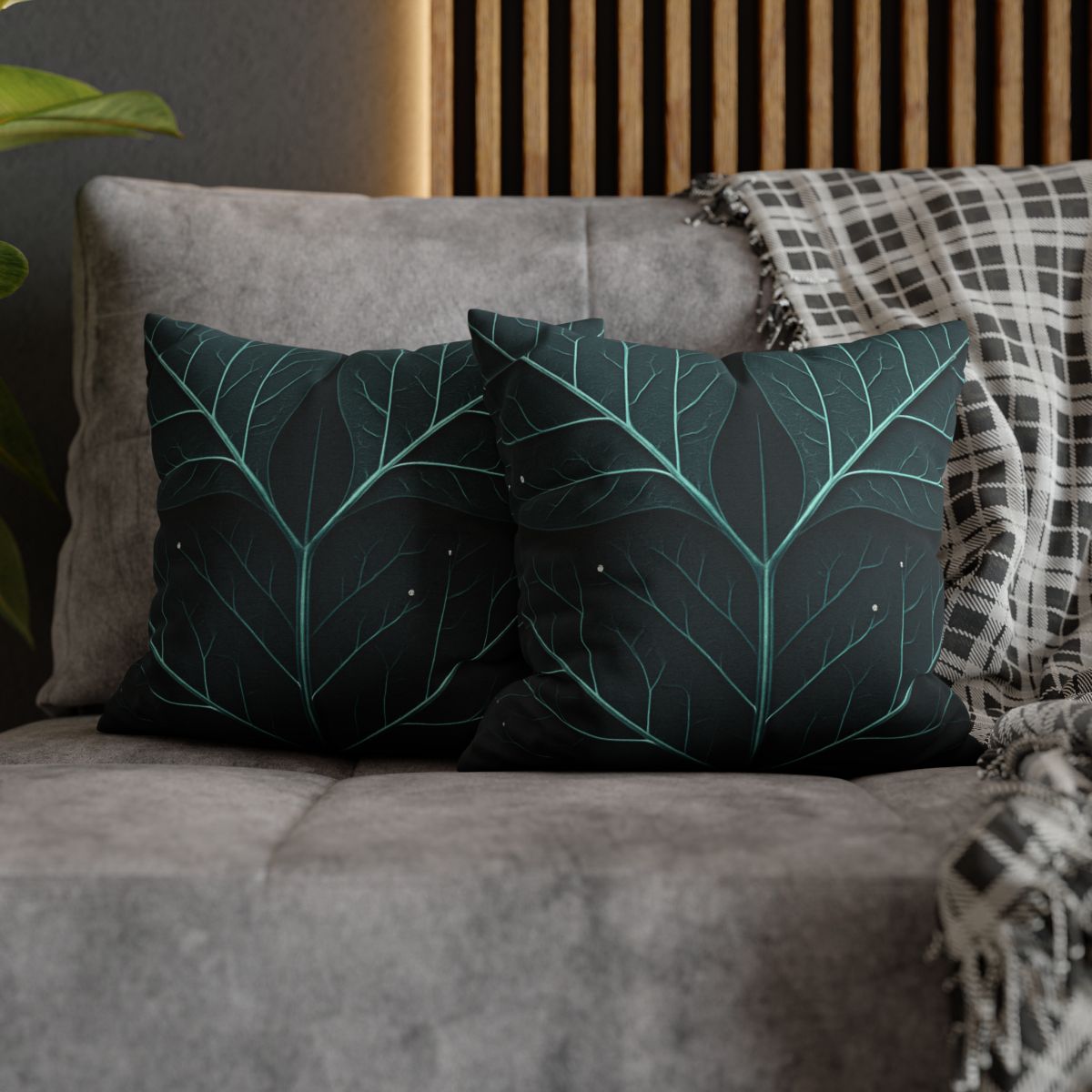 Vein Circuit Canopy trendy patterned pillow cases