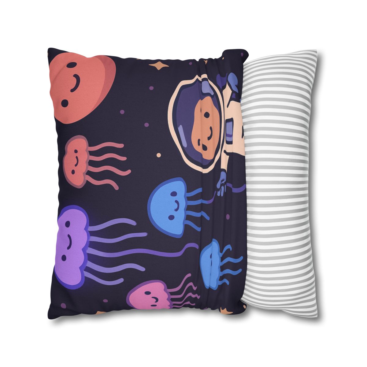 Galaxy Garden Of Floating Jellyfish comfortable bedding pillow covers