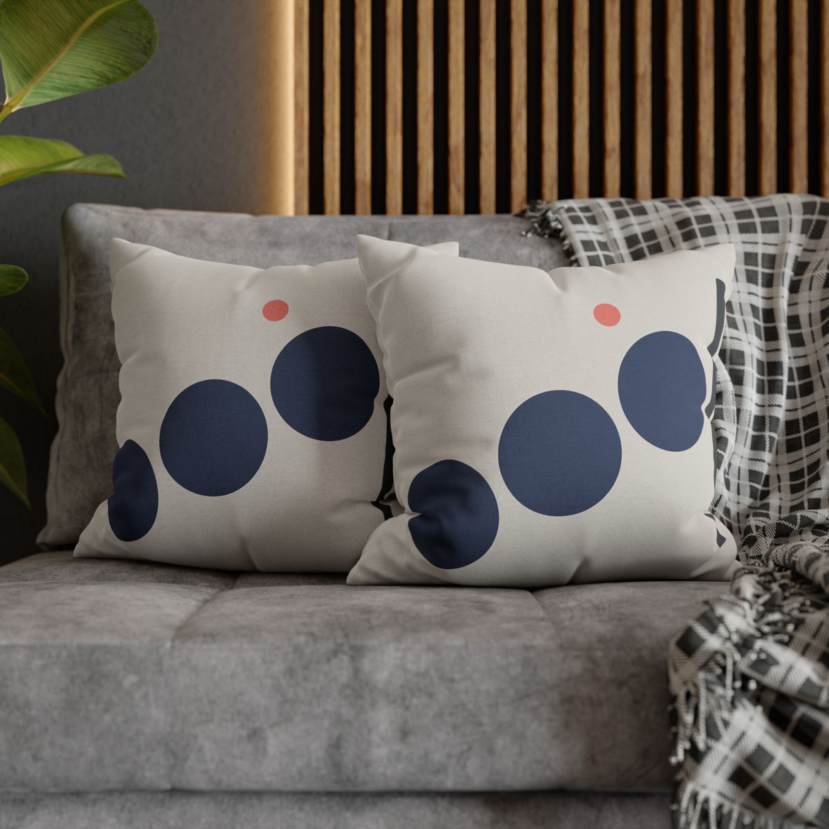 Stepped Circles And Side Bar custom pillow cases