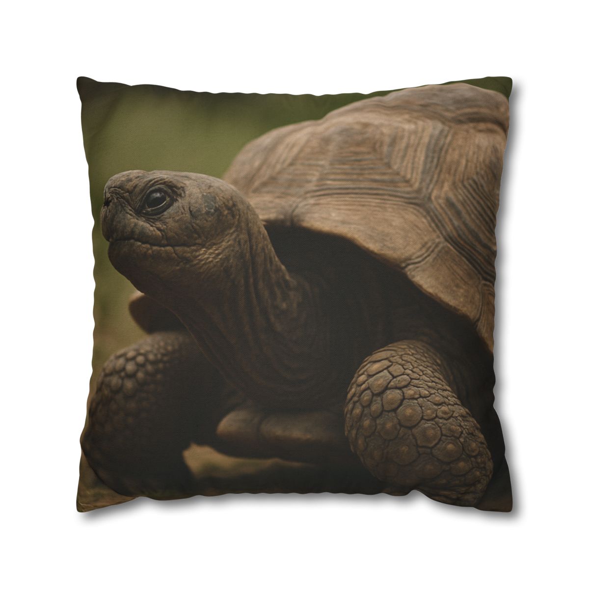 Giant Tortoise Timebound Gaze personalized pillow covers
