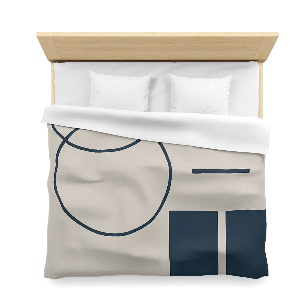 Staggered Rings Over Split Rectangle duvets for gifts