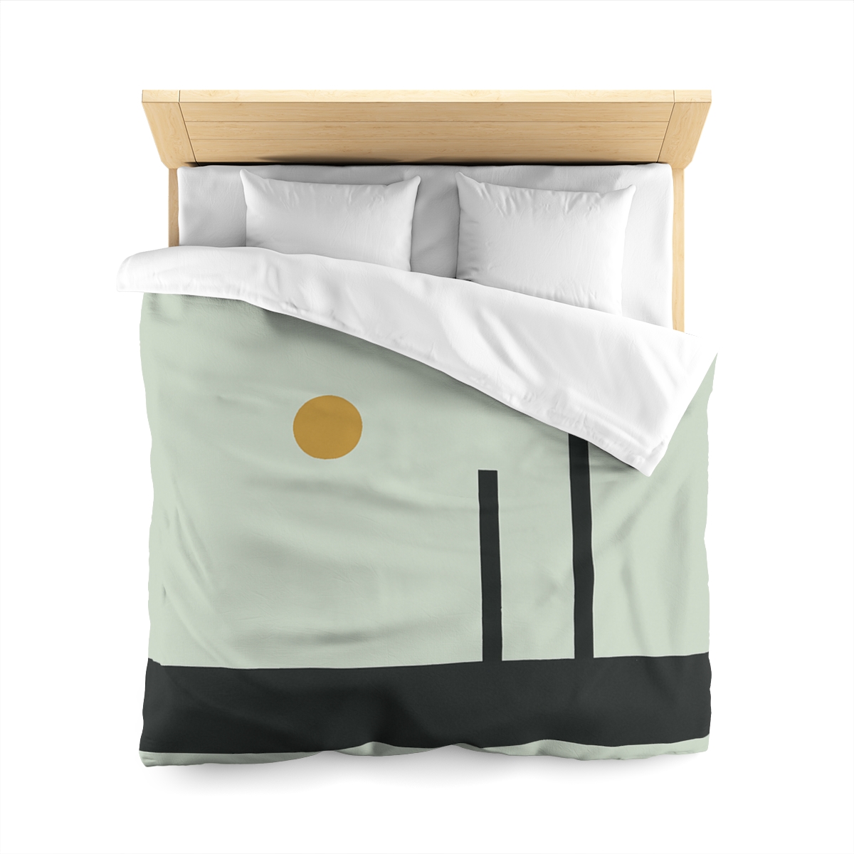 Low Horizon Bar And Twin Posts duvets for gifts