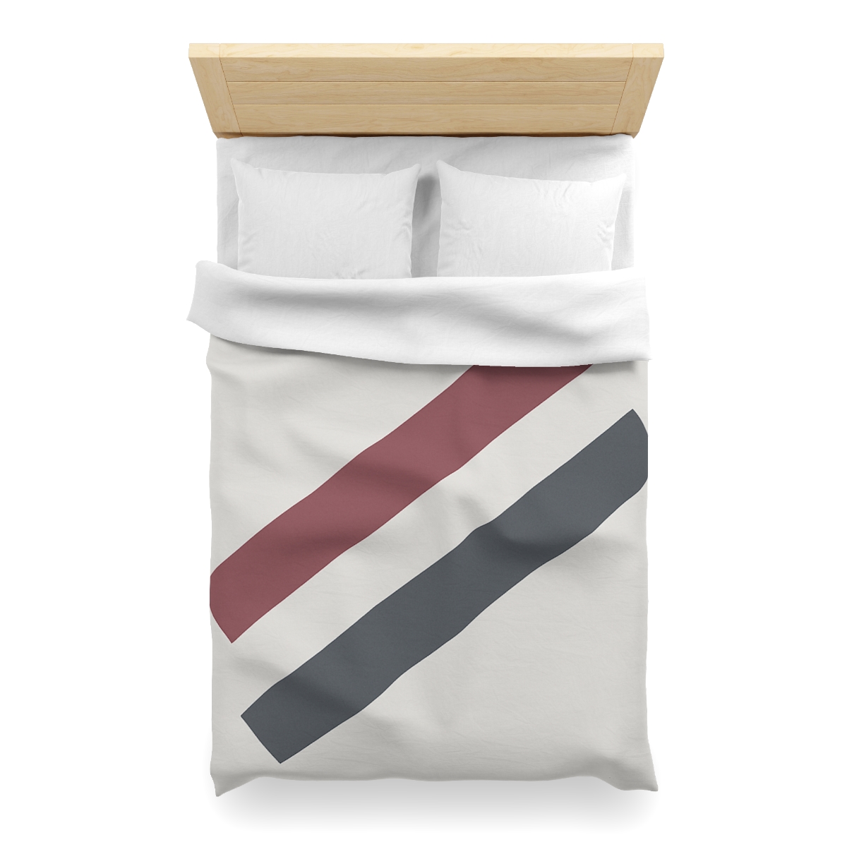 Diagonal Bar Pair duvets for gifts