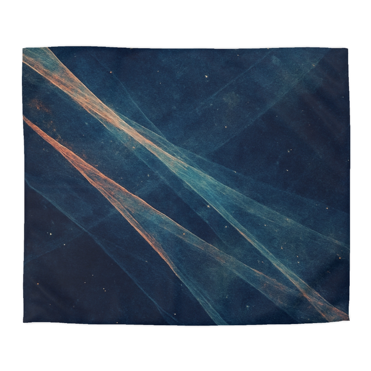 Prismatic Dust Lattice Drift designer printed duvets