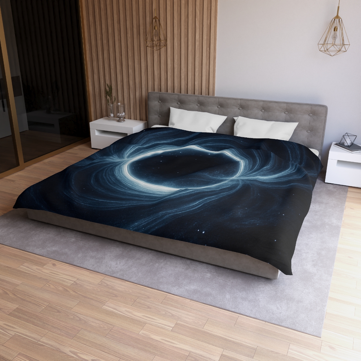 Lensing Halo Tapestry unique patterned duvets