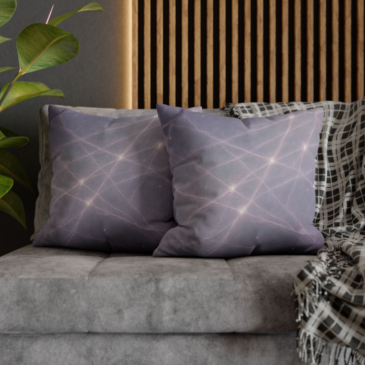 Celestial Web Filament custom pillow cases