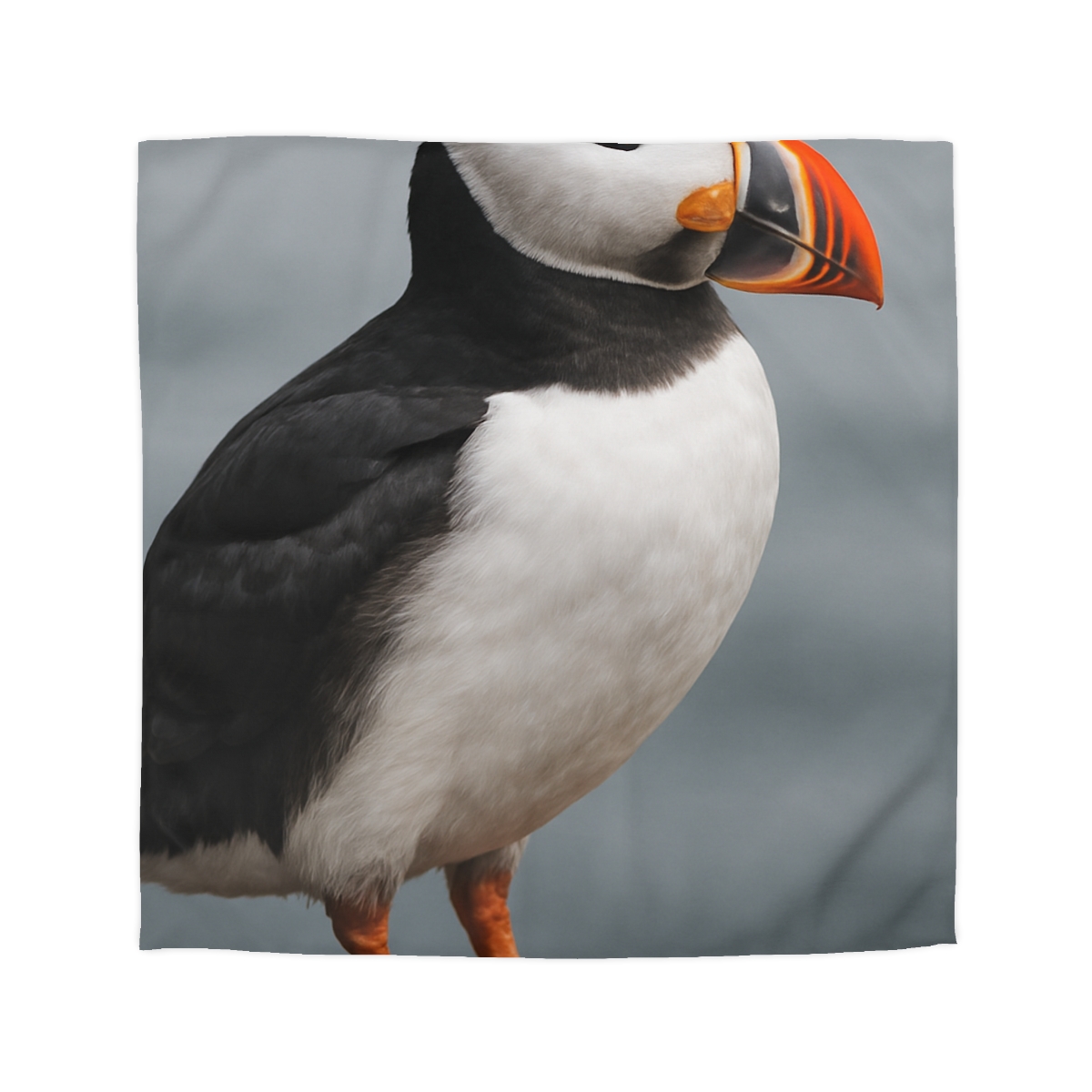 Glasswater Glide Atlantic Puffin soft comforter duvets