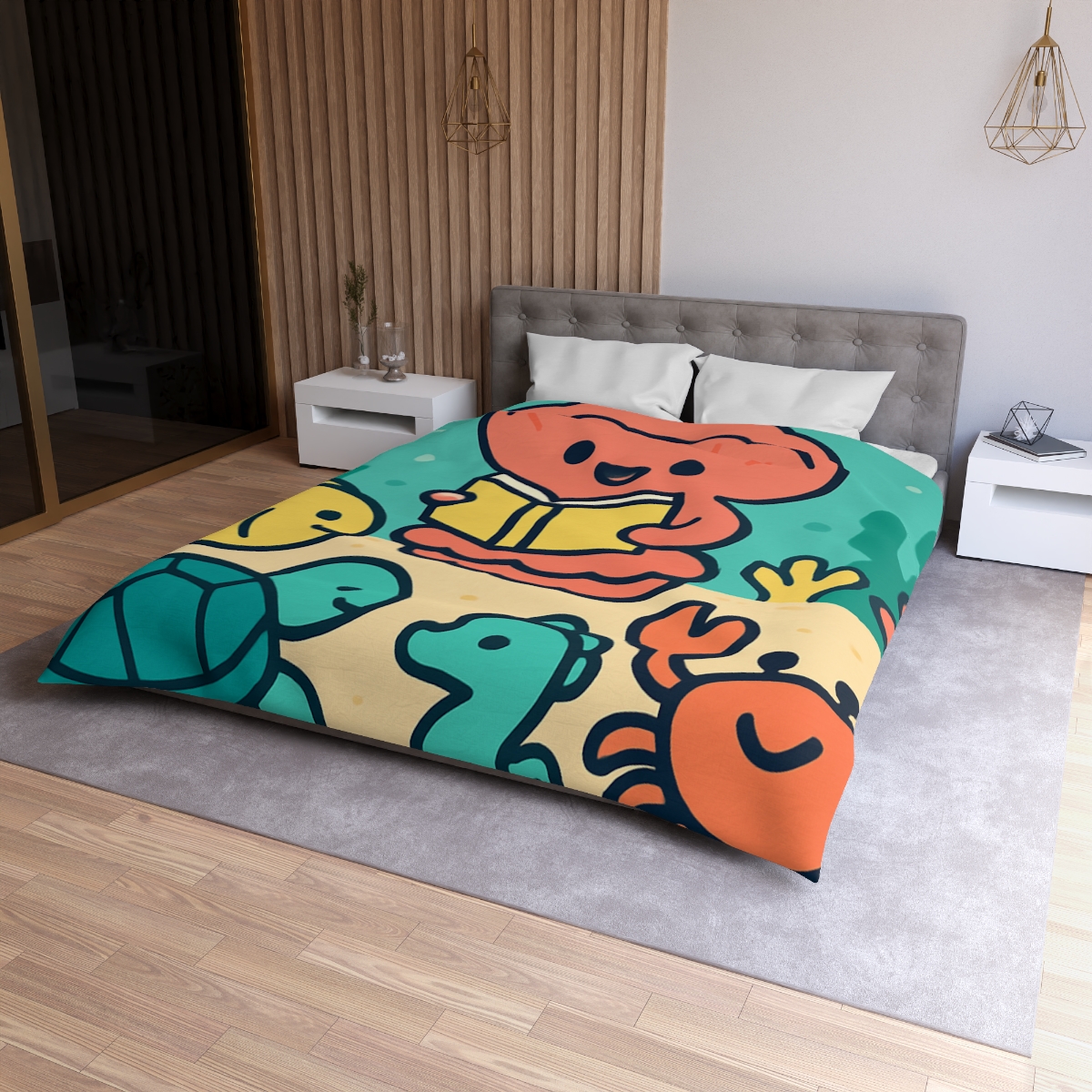 Bubble Reef Class unique patterned duvets